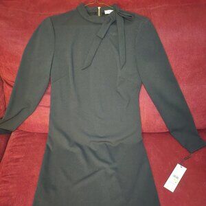 Karl Lagerfeld & Calvin Klein Size 4 Dress Bundle | Navy Midi + Black Sheath | O